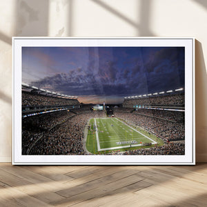 New England Patriots Football Team Print - Foxborough