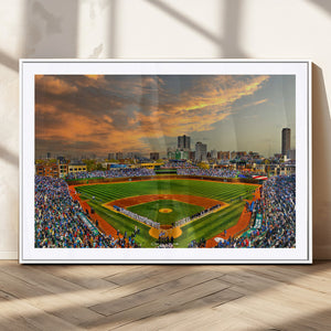 Chicago Wrigley Field Wall Art Canvas Print – Iconic
