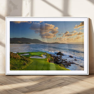 Pebble Beach Golf Links Wall Art Canvas Print – Iconic