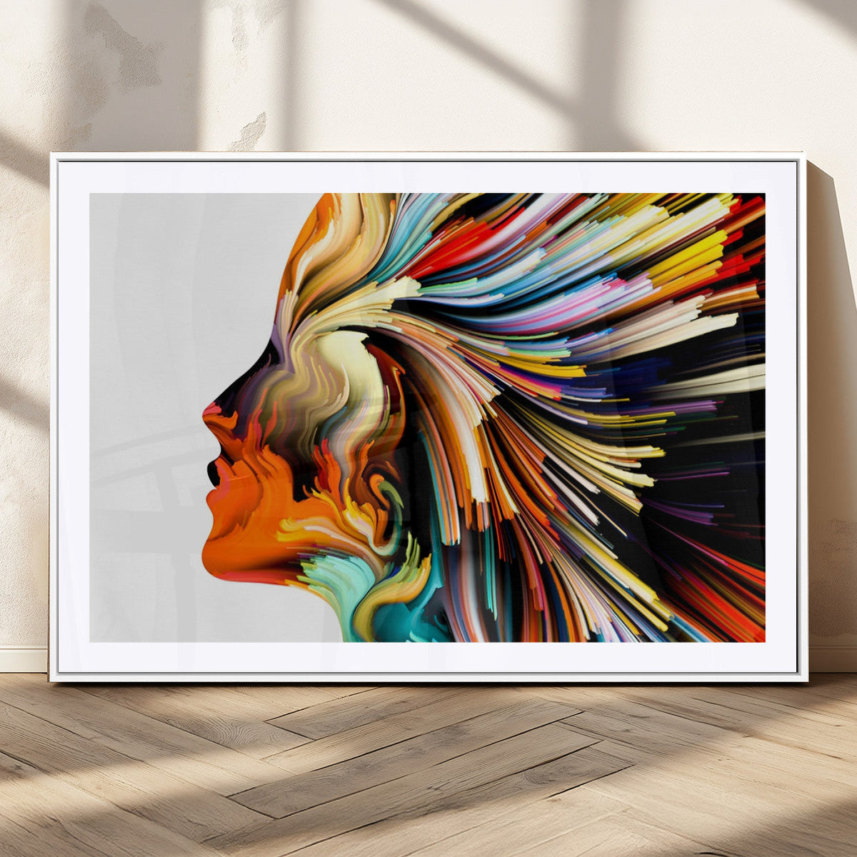 Profile Colors Canvas Print