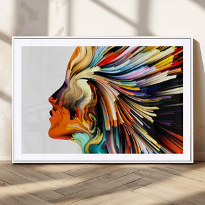 Profile Colors Canvas Print