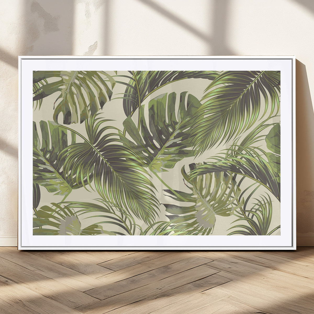 Palm Leaves Canvas Print