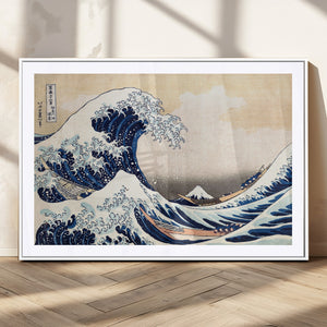 Hokusai: The Breaking Wave off Kanagawa Canvas Print