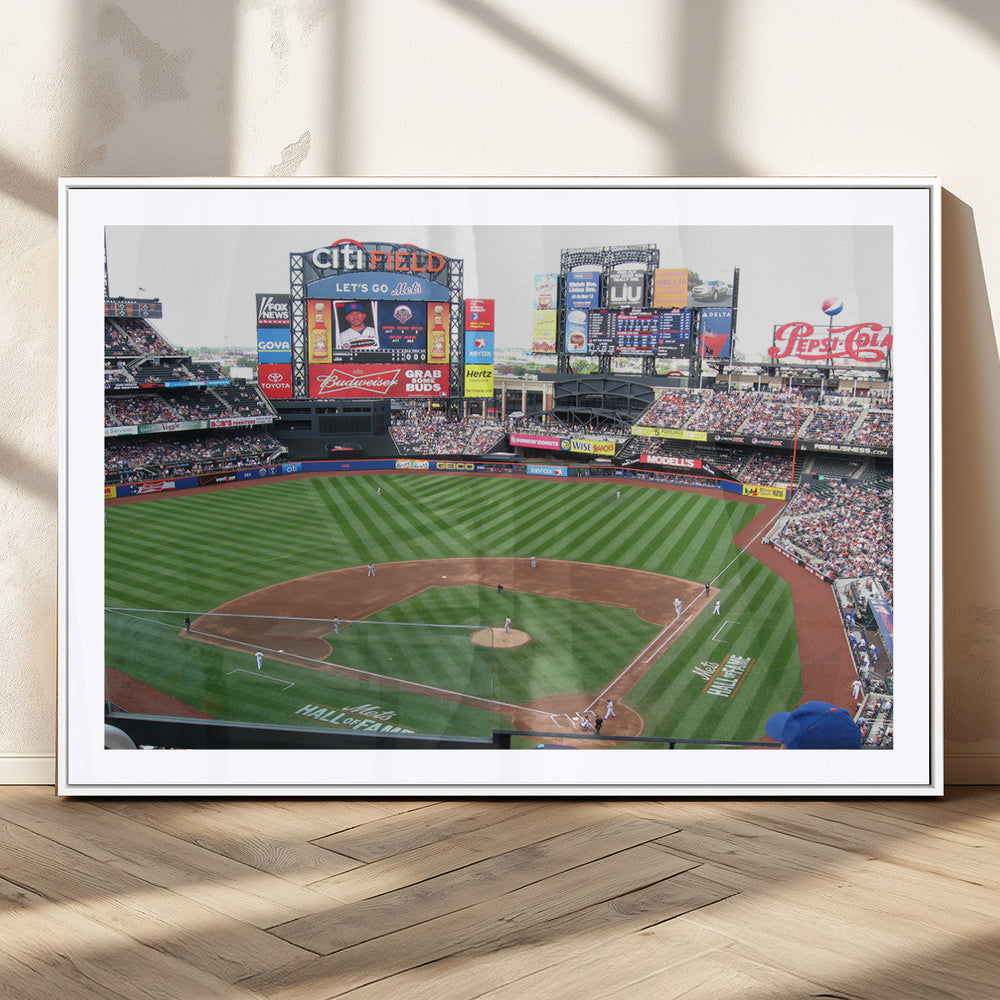 New York Mets Baseball Team Print - Citi Field Baseball