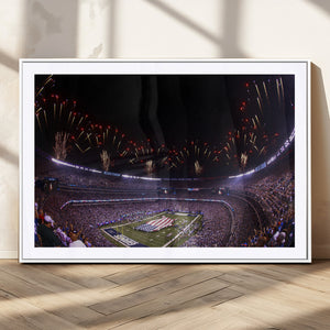 New York Giants Football Team Print - East Rutherford