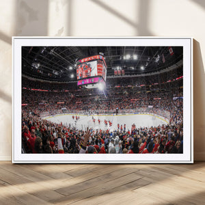 Amerant Bank Arena Wall Art Canvas Print - Basketball Arena
