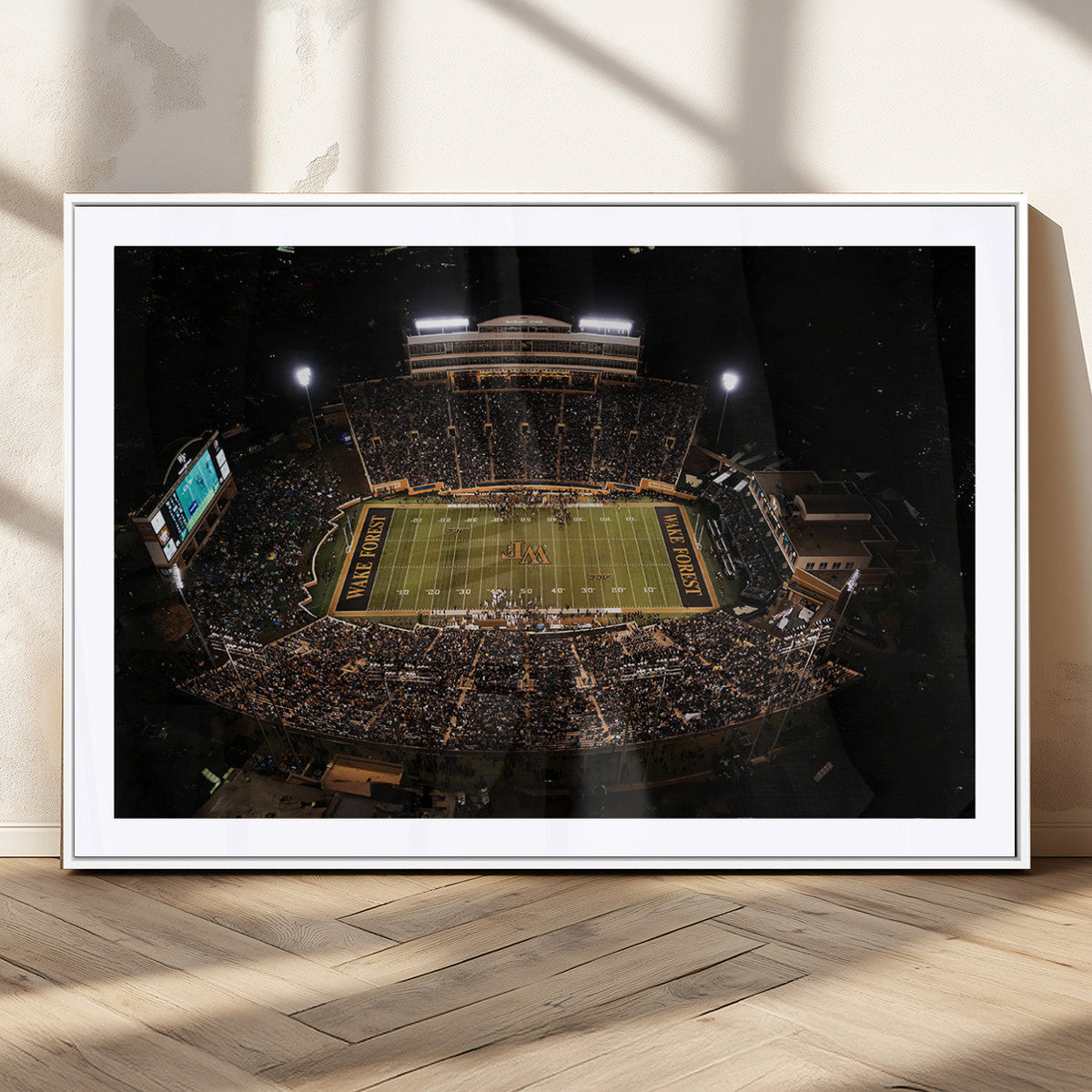 Wake Forest University Demon Deacons Canvas Printi, Football