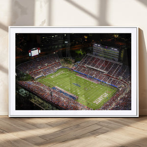 Florida Atlantic University Owls Canvas Print, Football Team