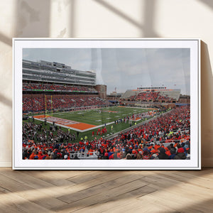 University of Illinois Fighting Illini Football Team Print -