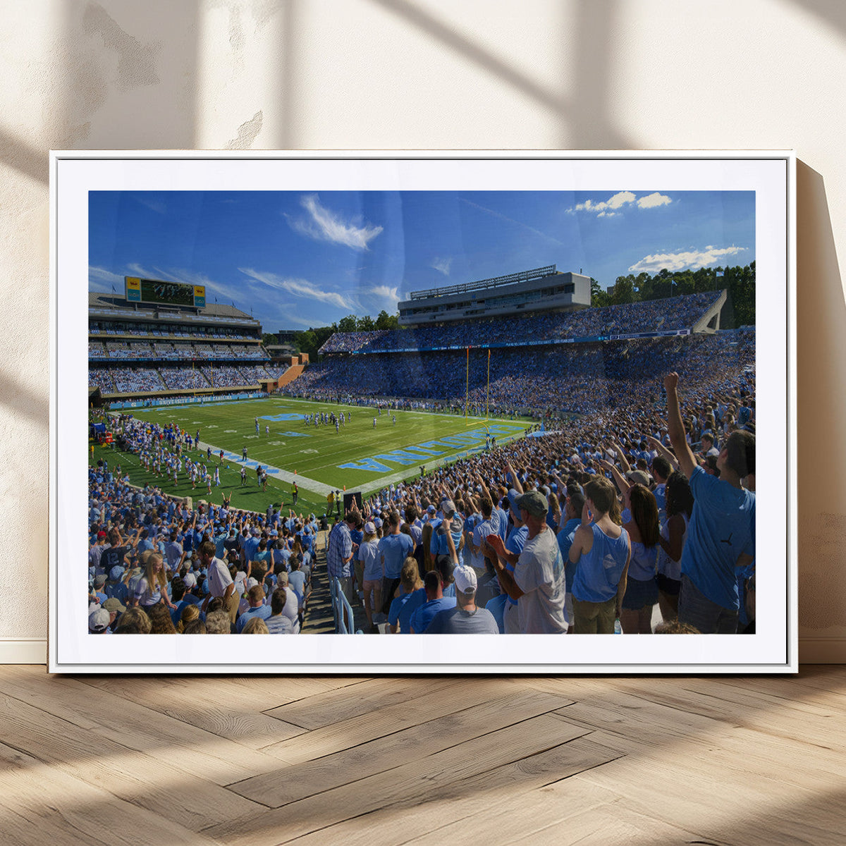 University of North Carolina Tar Heels Team Canvas Print -