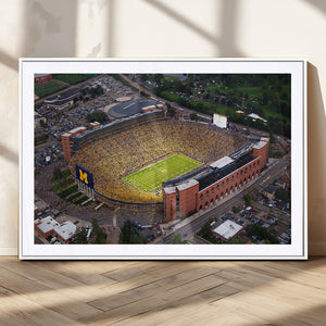 University of Michigan Wolverines Football Team Print - Ann