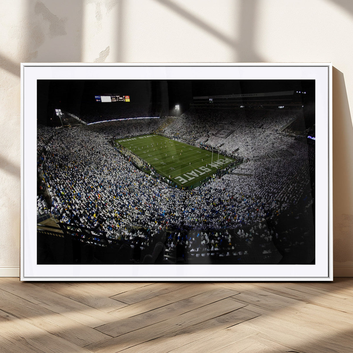 Penn State Football Stadium Wall Art - Beaver Stadium Canvas
