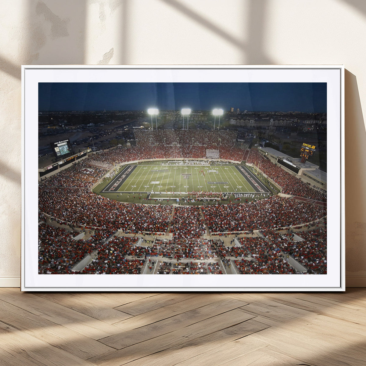 Texas Tech Red Raiders Football Team Print - Lubbock Jones