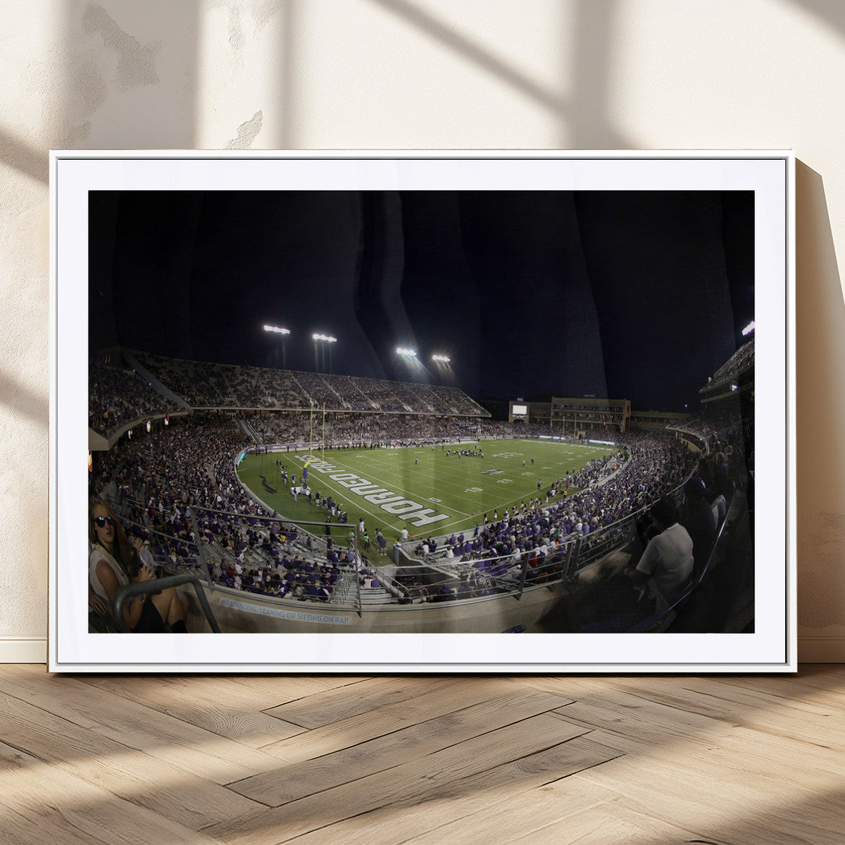 TCU Horned Frogs Football Team Print - Fort Worth Amon G.