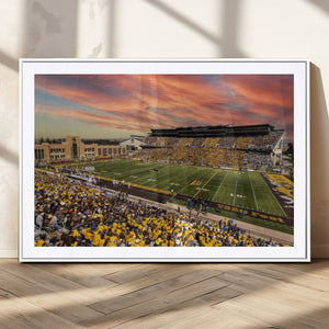 University of Wyoming Cowboys Football Team Print - Laramie
