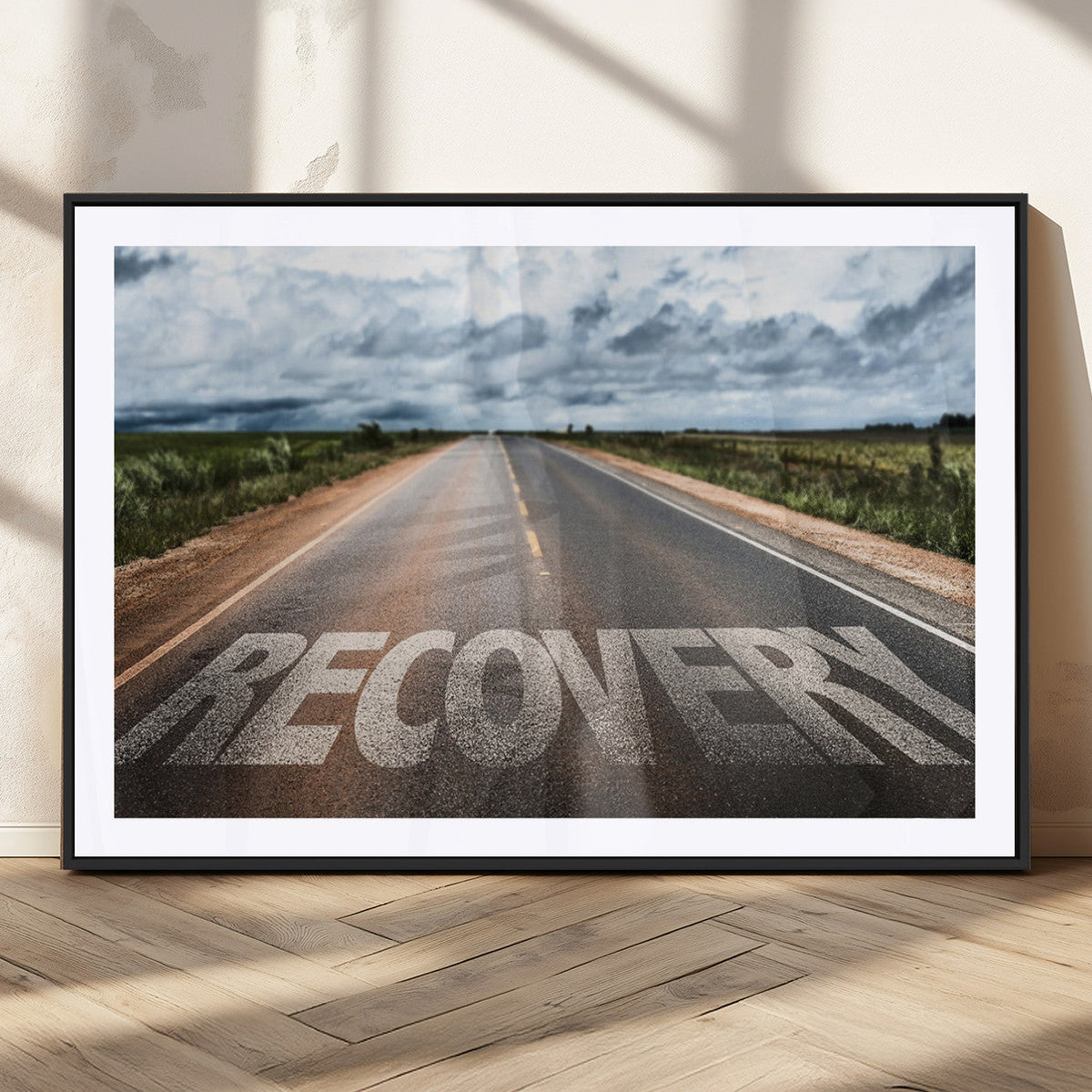 Recovery Road Wall Art Canvas Print