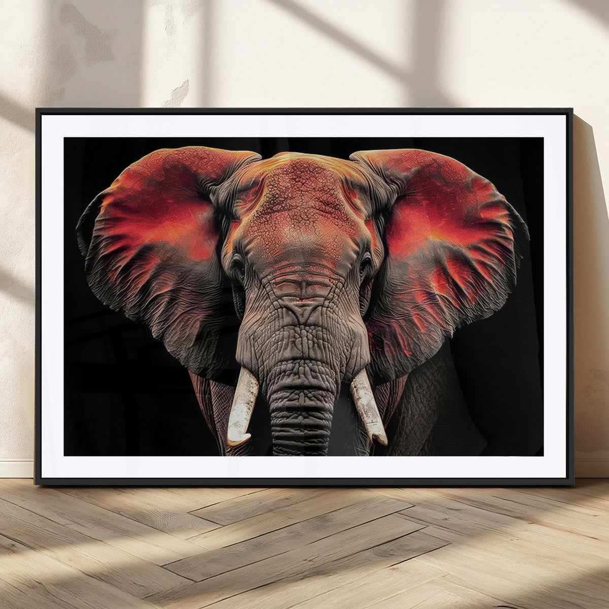 Elephant Wall Art Canvas Print