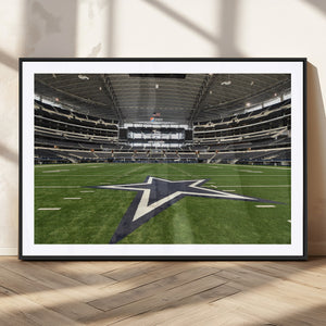 Dallas Cowboys Football Team Print - Arlington AT&T Stadium