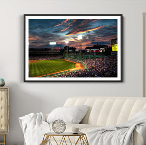 Fenway Park Wall Art Canvas Print | Large Baseball Stadium