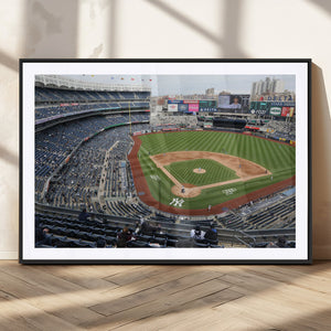 New York Yankees Baseball Team Print - Yankee Stadium Wall