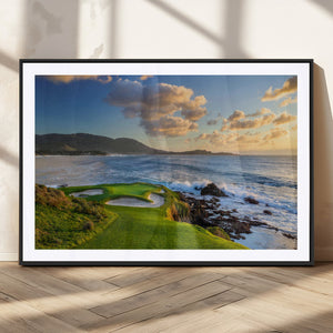 Pebble Beach Golf Links Wall Art Canvas Print – Iconic