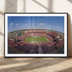 William Brice Stadium Wall Art Canvas Print – Stadium Crowd