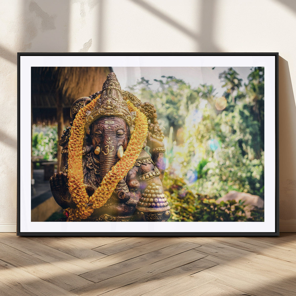 Hinduism Statue Wall Art Canvas Print