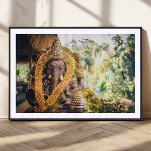 Hinduism Statue Wall Art Canvas Print