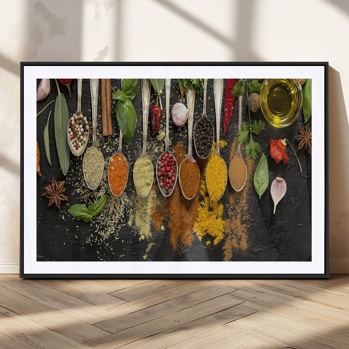 Spices Wall Art Canvas Print