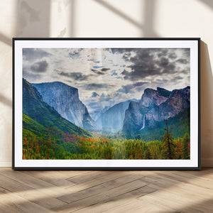 Yosemite National Park El Capitan Landscape Wall Art,