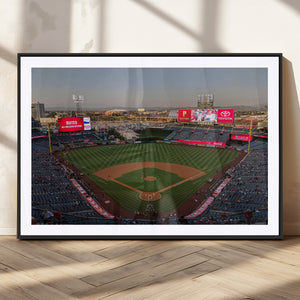 Los Angeles Angels Baseball Canvas Print - Anaheim Angel