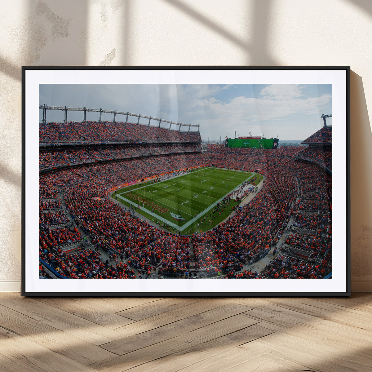 Denver Broncos Football Team Print - Empower Field Mile High