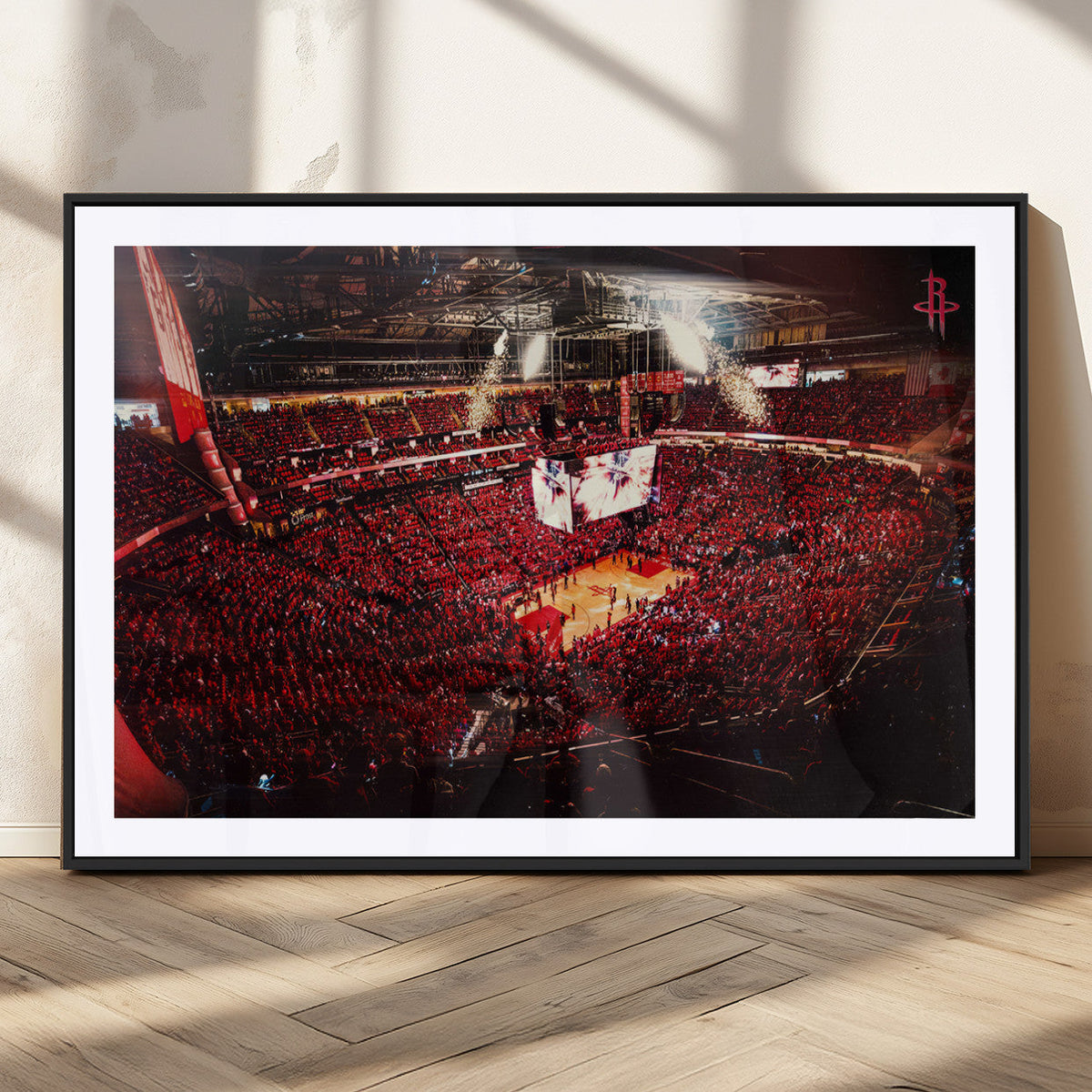 Houston Rockets Basketball Team Print Canvas- Houston Toyota