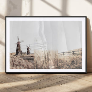 Farm Prints Set, Farmhouse Wall Art Canvas, Country House