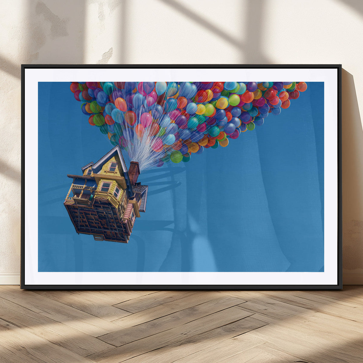 Carl Fredricksen, Up Movie Wall Art, Balloons Wall Art, Air
