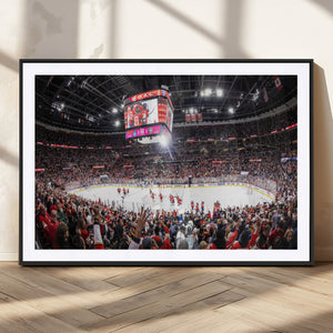 Amerant Bank Arena Wall Art Canvas Print - Basketball Arena