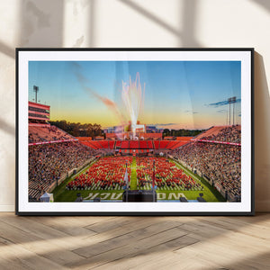 North Carolina State University Canvas Print, North Carolina