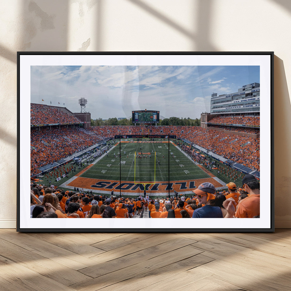 University of Illinois Fighting Illini Football Team Print