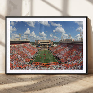 Oklahoma State Cowboys Football Team Print - Stillwater