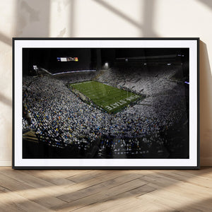 Penn State Football Stadium Wall Art - Beaver Stadium Canvas