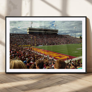 Central Michigan University Chippewas Football Team Print -