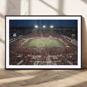 Texas Tech Red Raiders Football Team Print - Lubbock Jones
