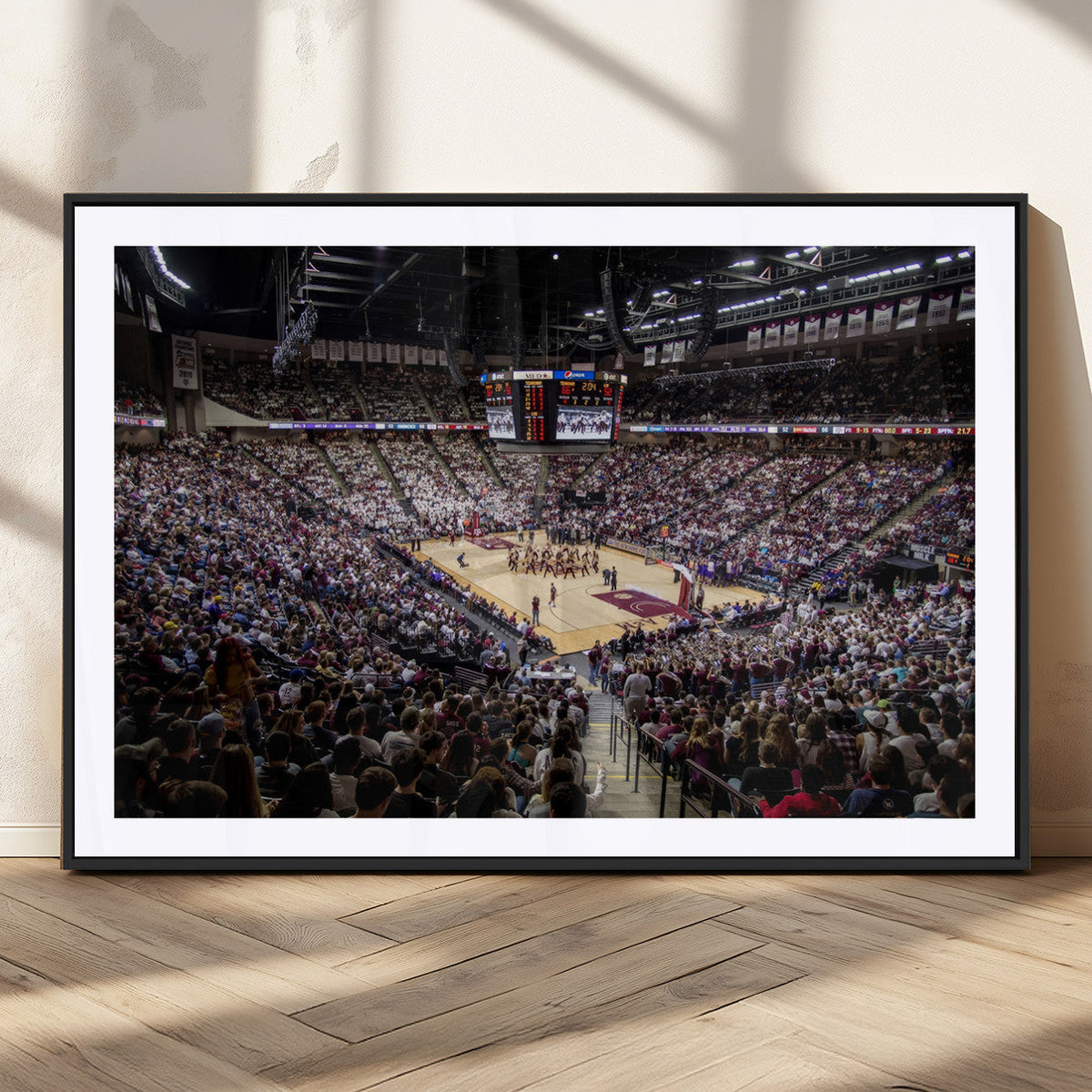 University of Nebraska Cornhuskers Basketball Team Print -
