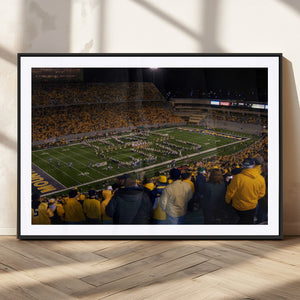 West Virginia Uni Mountaineers Football Team Print - Milan