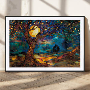 Tree of Life Wall Art - Yggdrasil Tree of Life Canvas Print