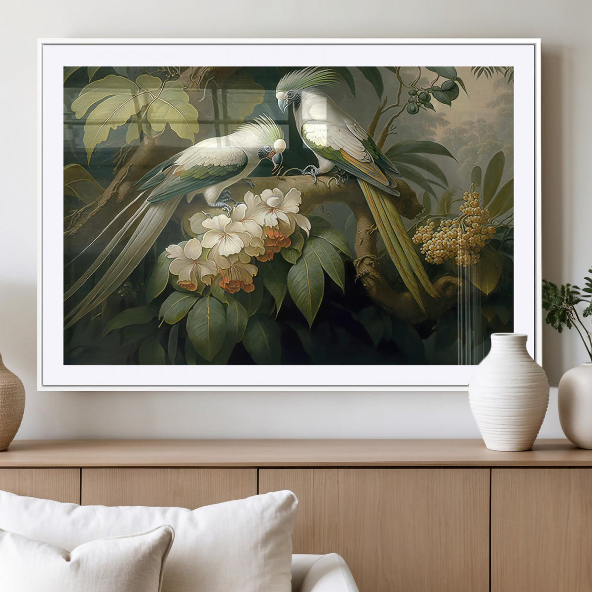 Tropical Paradise Print Wall Art Stunning Artwork of a