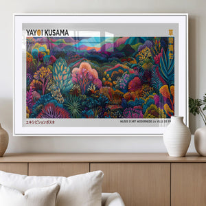 Framed Yayoi Kusama 1986 Wall Art Print – Japanese Wall Art
