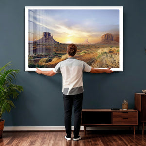 Monument Valley Desert Wall Art Canvas Print, Southwest