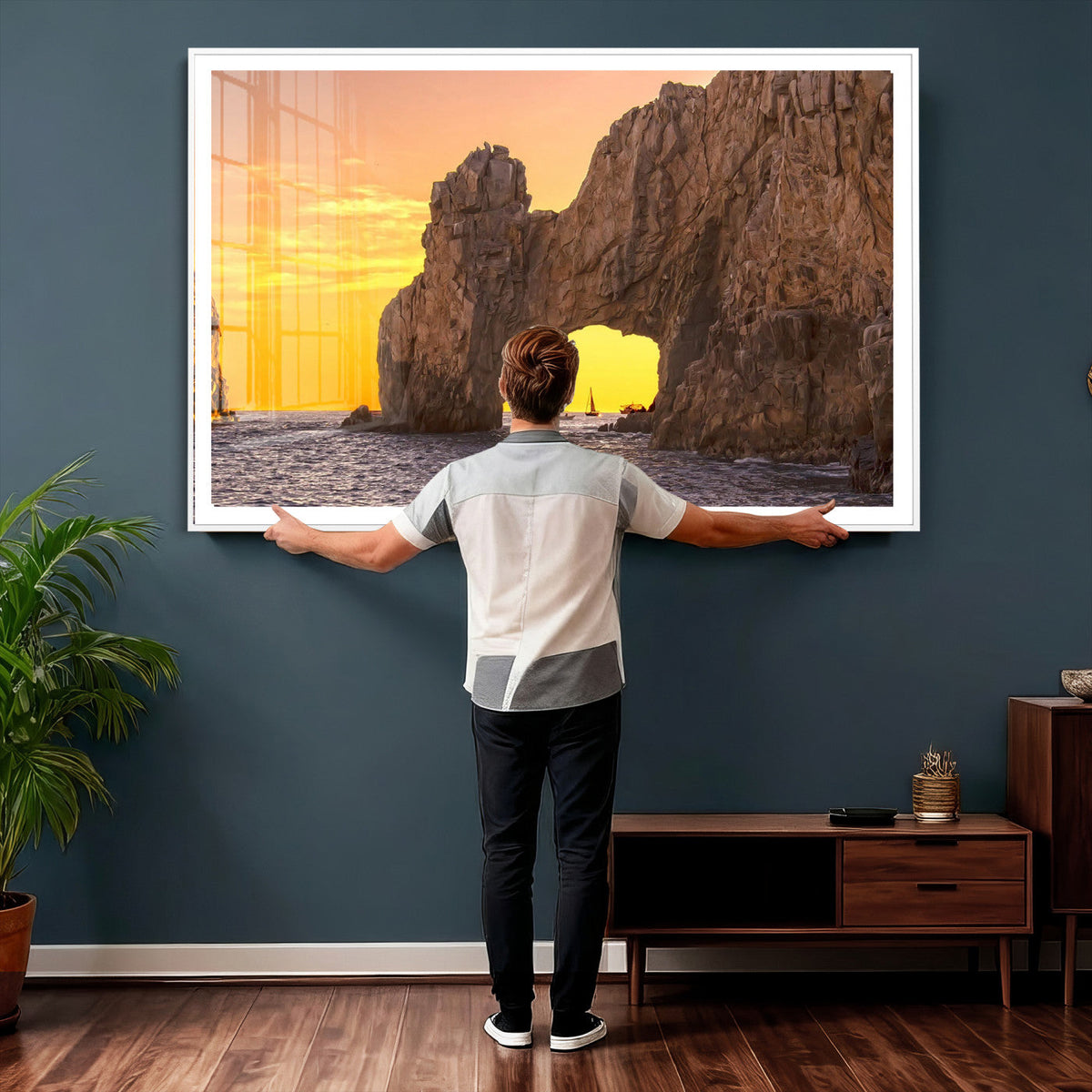 El Arco Cabo San Lucas Ocean Arch Wall Art Canvas Print