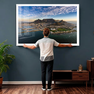 Cape Town Wall Art Canvas Print – Table Mountain Coastal